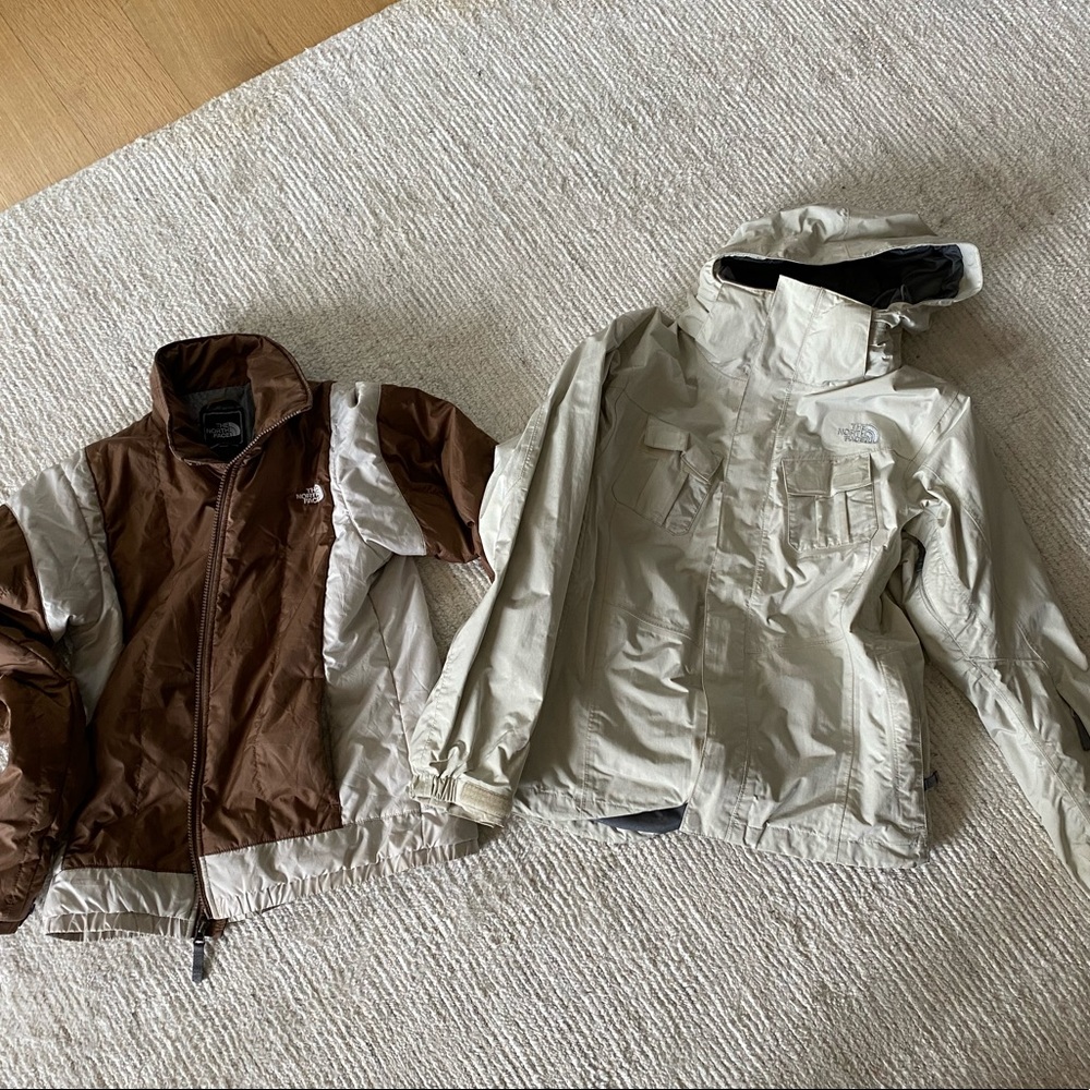 The North Face ski jacket with detachable liner